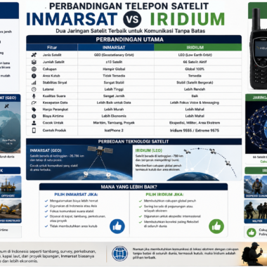 Alat Komunikasi Telepon Satelit