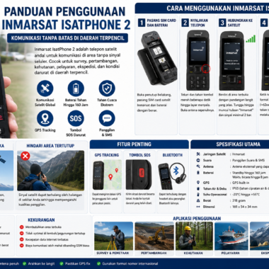 Telepon Satelit Inmarsat vs Iridium untuk Komunikasi Lapangan