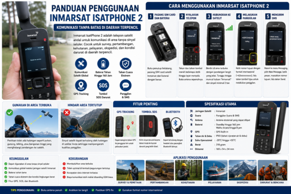 penggunaan telepon satelit inmarsat